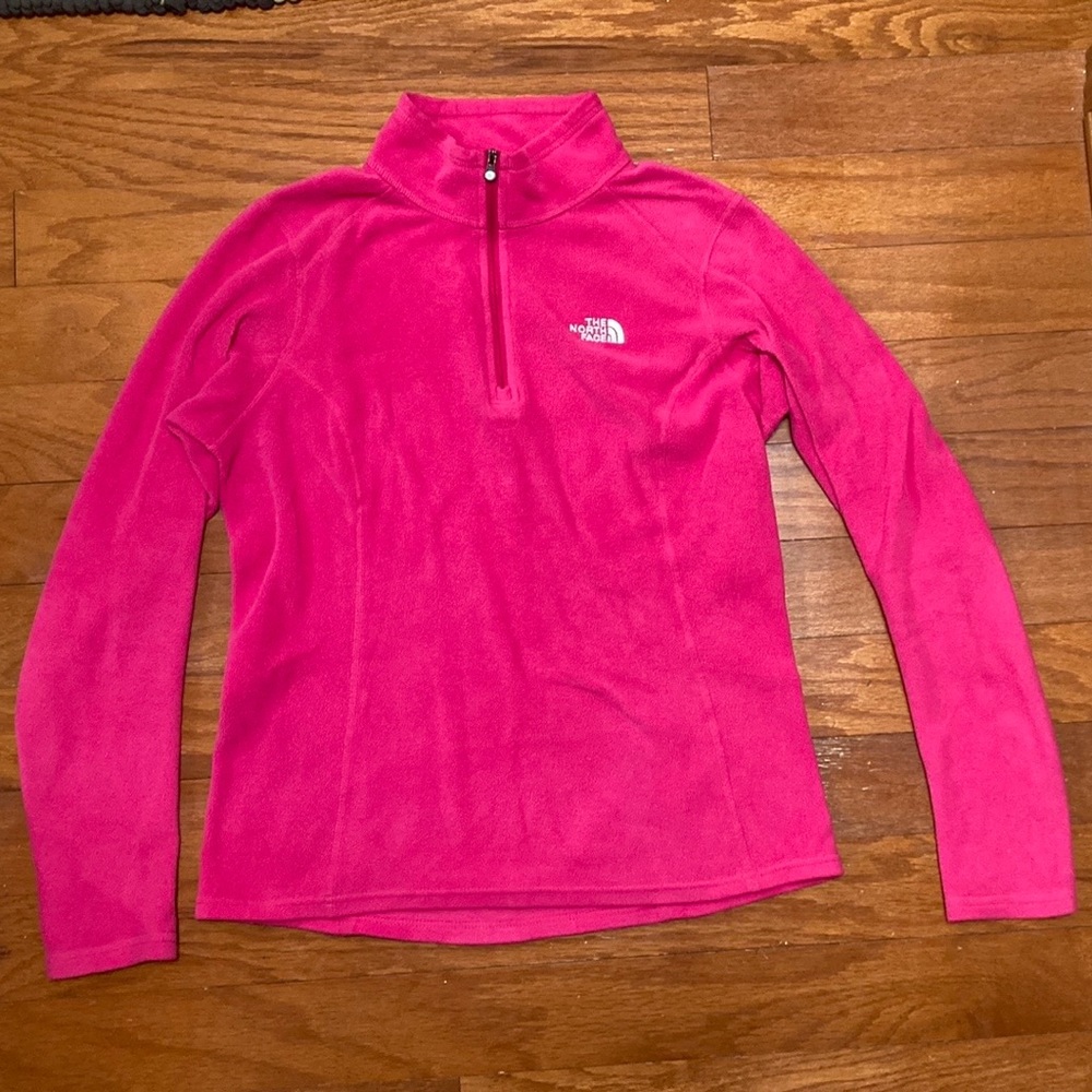 North Face Quarter Zip Fleece Women’s Small